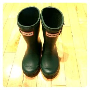 HUNTER rain boots for kids size 10